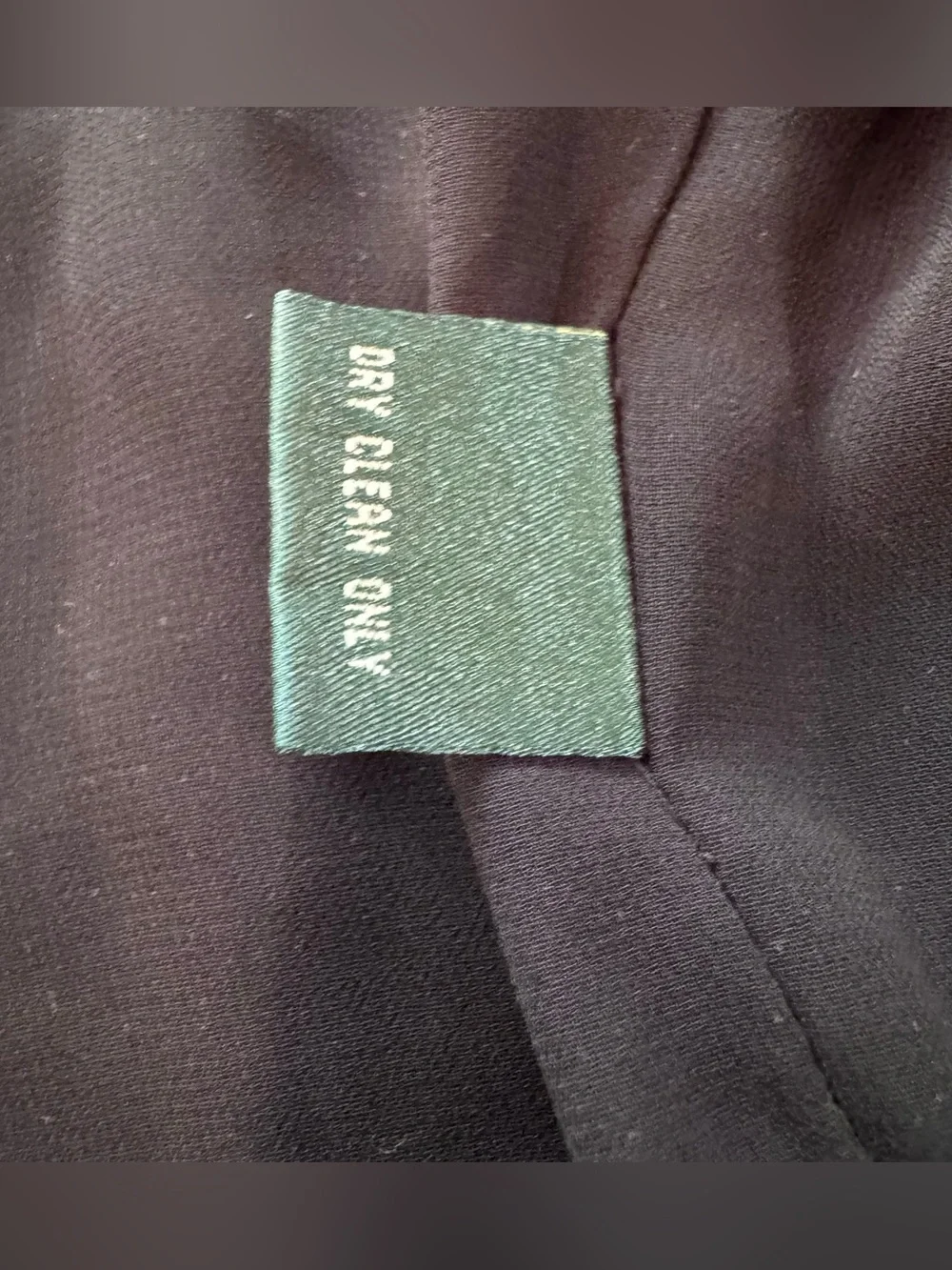 Lauren Ralph Lauren Shirt Womens 16 Black Silk shell True Wrap Tank Top 2 ties